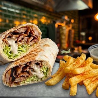 Barnens Kebab Wrap