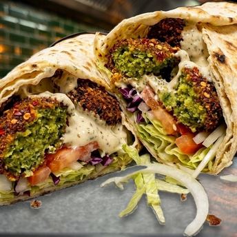 Spicy Falafel Wrap