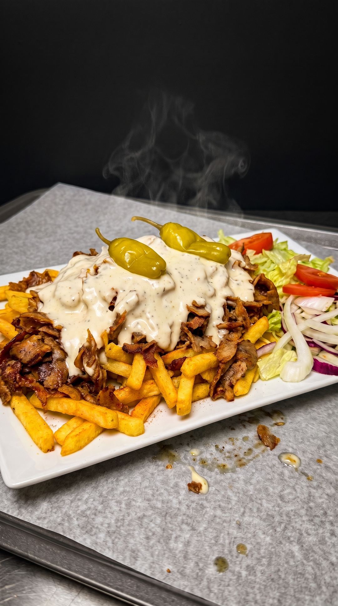 Mat från grillen på SM Kebab